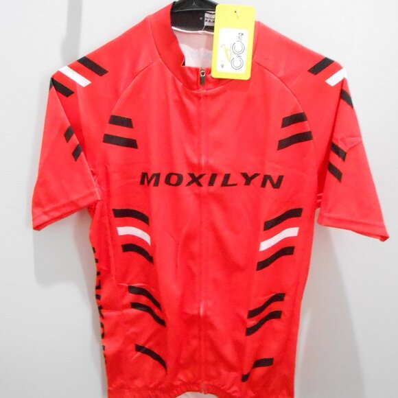 Moxilyn Men's Cycling Jersey & Bibs Bike Clothing Set 20D Gel Pads-Size Med-NWT - Picture 3 of 10